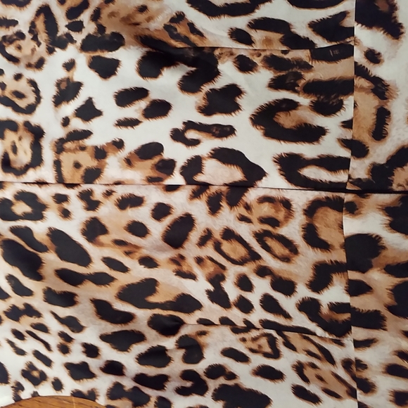 Boston Proper Fit & Flare Animal Print Sleeveless Dress Size 18 - Picture 9 of 12